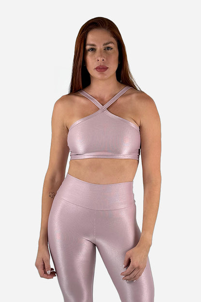 Conjunto Fitness VAMO Glow Lila